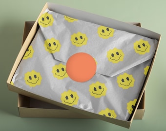 Personalized Tissue Paper/Custom Tissue Paper with Logo/Branded Tissue Paper Corporate Gifts for Clients/Custom Business Logo Wrapping Paper