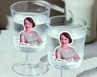 Custom Photo Stickers for Birthday Party Decoration, Personalized Tumbler, Water Bottle, Laptop & Phone Sticker, Car Decal