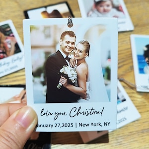 Personalized Photo Car Ornament Custom Car Air Freshener Custom Scent Car Accessories Polaroid Car Air Fresheners Driving Test Pass Gifts