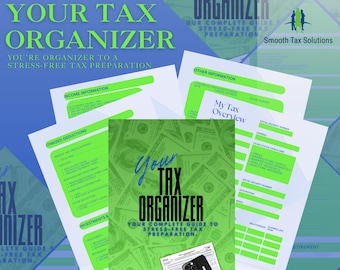 Tax Organizer: Kompletny planer rozliczeń podatkowych (wersja cyfrowa do pobrania)