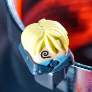 Custom San/ji O.ne Pi.ec.e Keycap Set for Mechanical Keyboards – Japanese Anime Keycaps for Gaming Setup, Unique Gift for Fans and Gamers