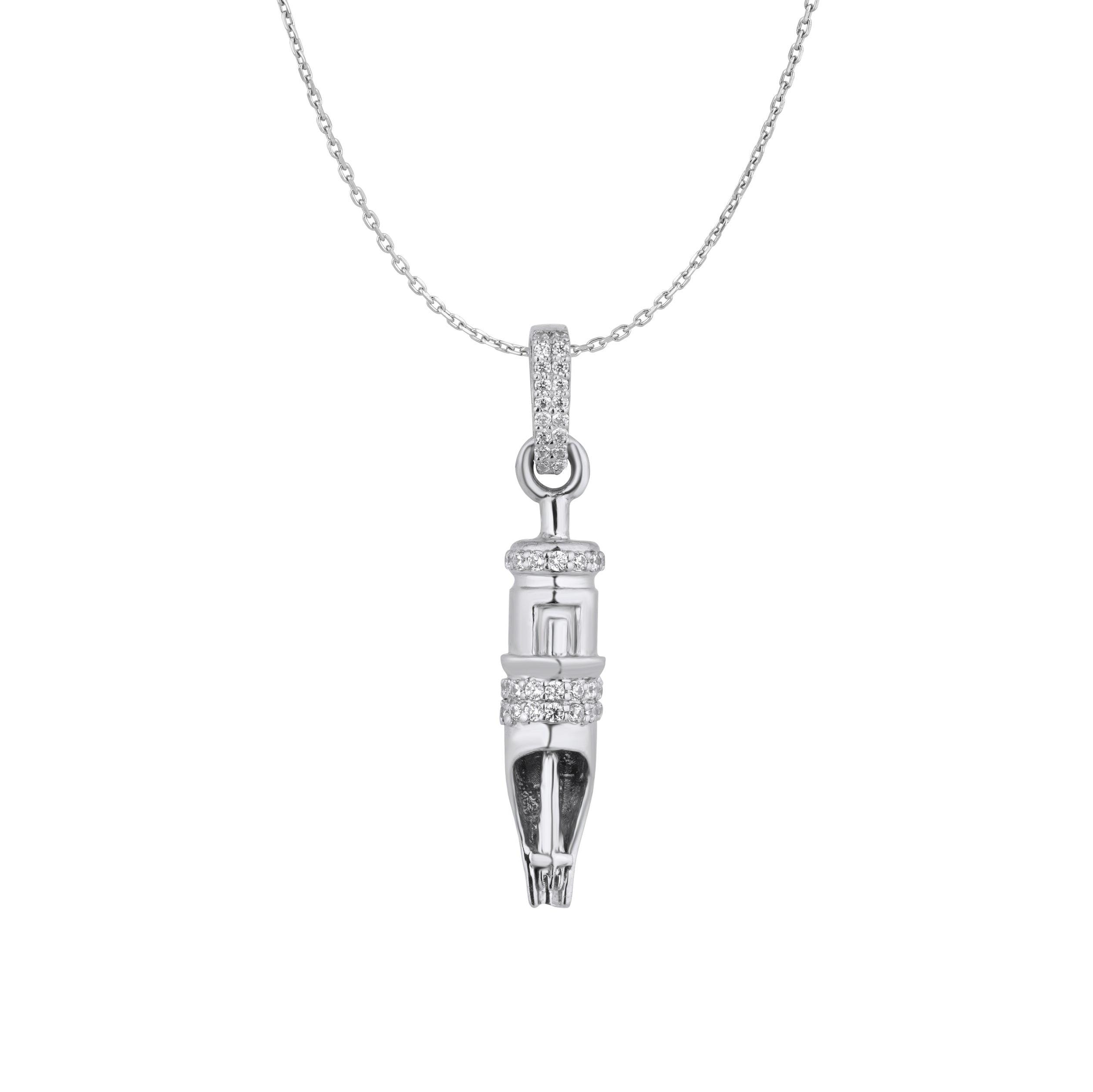 【Needles】 925 Pendant Necklace Silver Needles Pendant - 925 Sliver 'Peace' – LIKELIHOOD