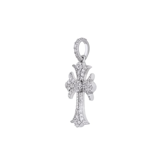 【Chrome Hearts】 正規品★ Silichrome CH Heart Pendant White $_57.JPG?set_id=8800005007