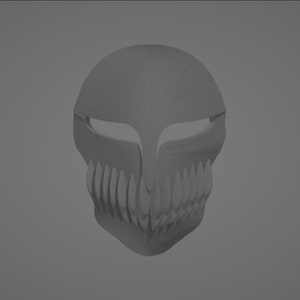 Ichigo Kurosaki Hollow Mask 3d File