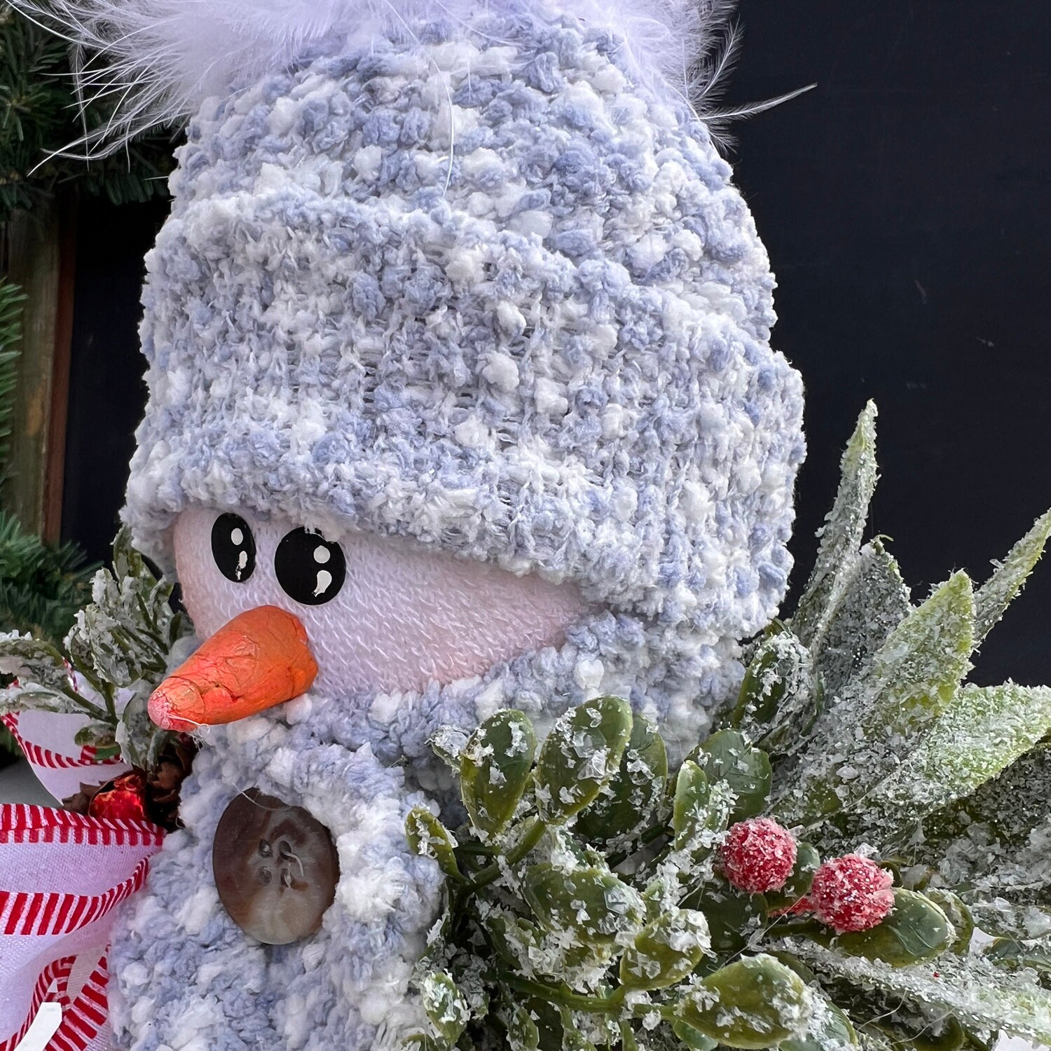 Retro Snowman Abode