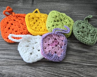 かぎ針編みのイヤホン Pro ケース、**PDF パターンのみ、完成品では