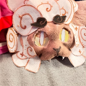 HQ Therian-mask, cosplay-mask, Cookie Run Kingdom-kostym, söt födelsedagspresent för Cookie Run Kingdom-fans!
