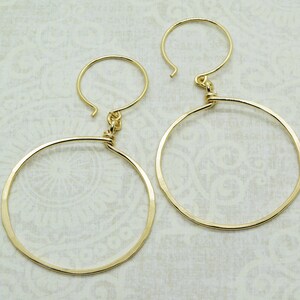 Halo Gold Large Circle Earrings, hammered gold hoops front hoop earrings modern earrings hoop gold hoop earrings
