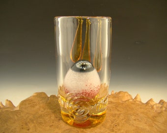 Hand blown Eyeball Shot Glass Flameworked Art Eye bartender collectible barware glassware by Eli Mazet