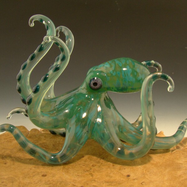 Escultura de pulpo Figura decorativa Acuario Arte náutico para el hogar Curio de Chris Upp