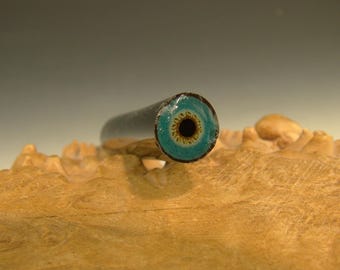 9,7 mm Murrine Cane voor DIY Glass Eye Boro COE33 eye milli lampwork mille prep door Kenny Talamas