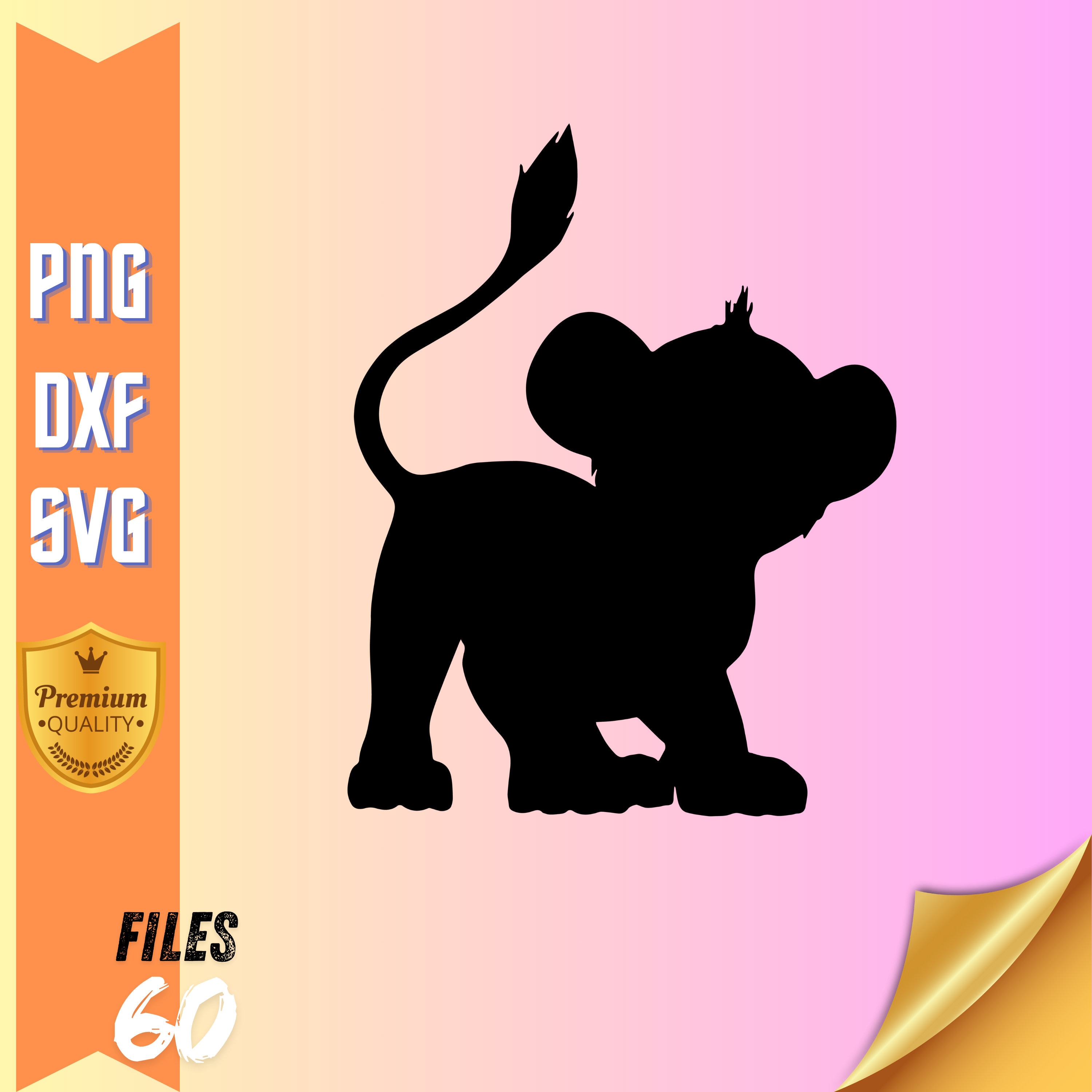 Lion King Silhouette Svg Bundle,lion King Png, Cricut Files,lion King ...
