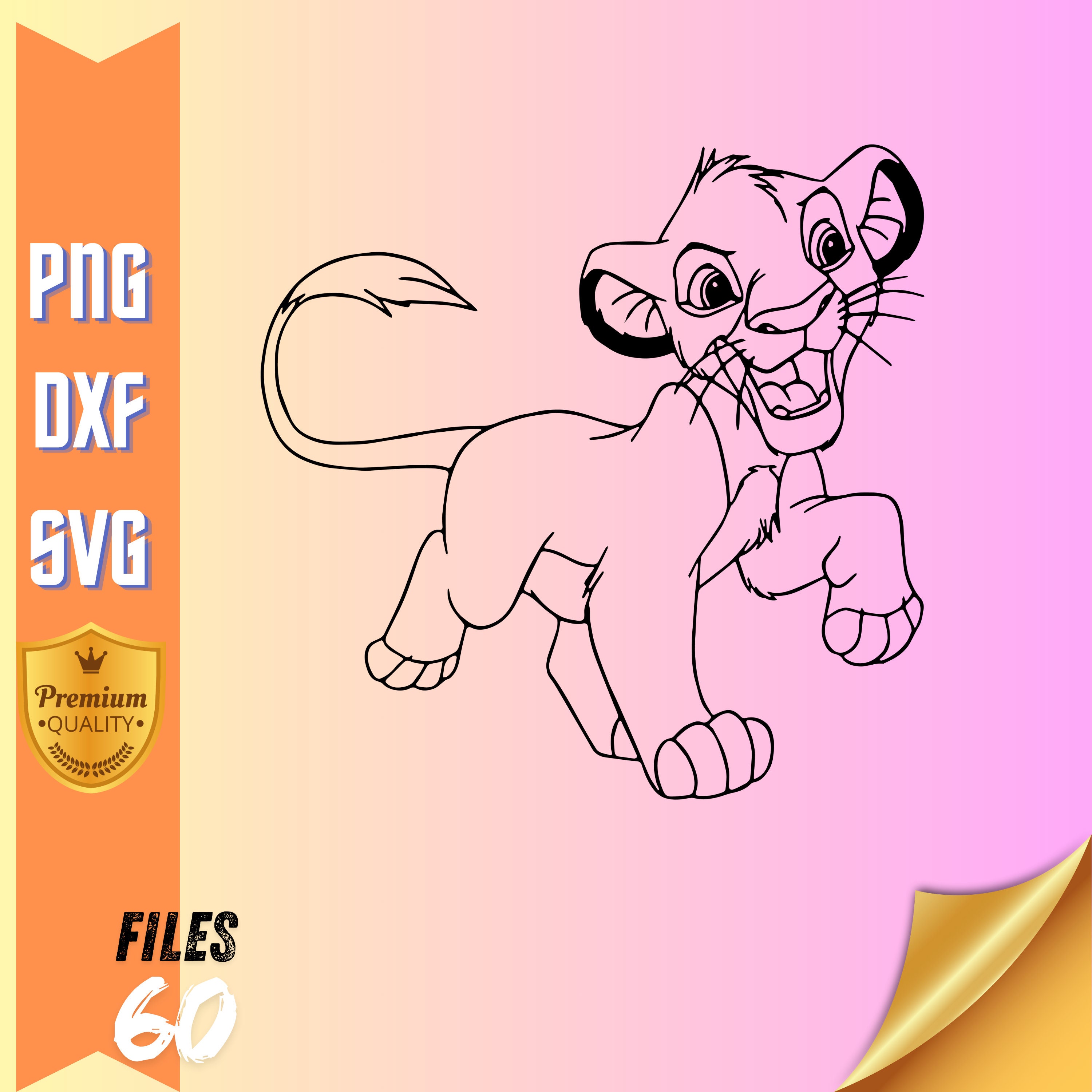 Lion King Silhouette Svg Bundle,lion King Png, Cricut Files,lion King ...