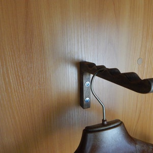 laundry valet Wall hanger for clothes Wall Mounted Clothing Hander Rack / porte cintre mural / Wooden Valet Hook For Closets