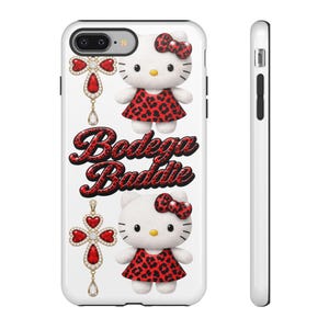 Bodega Baddie Hello Kitty-telefoonhoesje | Stevige hoes afbeelding 3