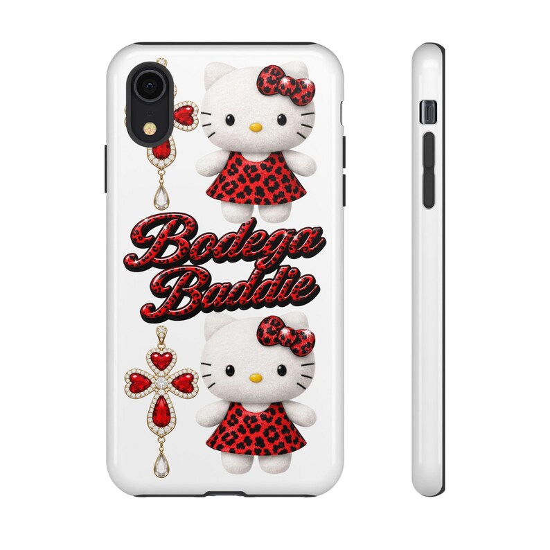 Bodega Baddie Hello Kitty-telefoonhoesje | Stevige hoes afbeelding 7