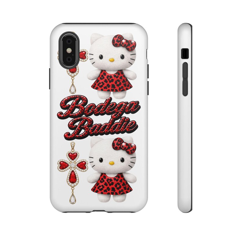 Bodega Baddie Hello Kitty-telefoonhoesje | Stevige hoes afbeelding 6