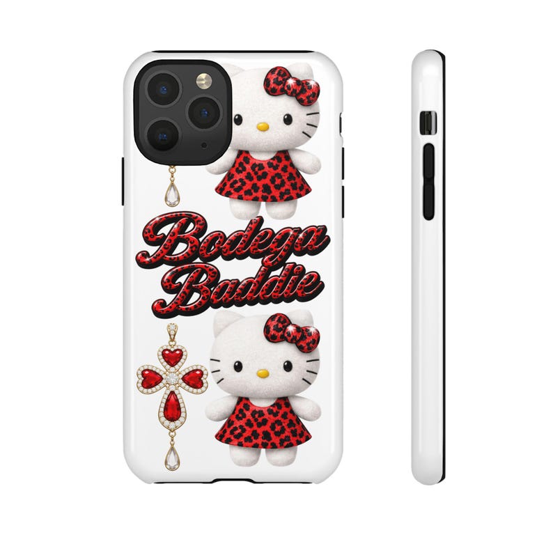 Bodega Baddie Hello Kitty-telefoonhoesje | Stevige hoes afbeelding 15