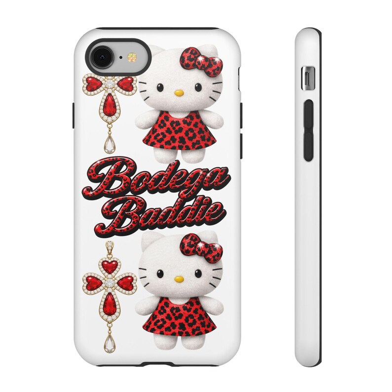 Bodega Baddie Hello Kitty-telefoonhoesje | Stevige hoes afbeelding 2