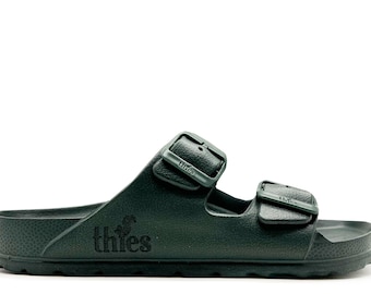 thies 1856 ® Ecofoam Sandal vegan forest green