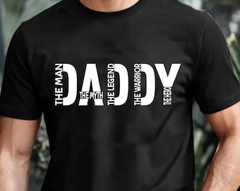 DADDY The Man The Myth The Legend SVG PNG #Dadlife Papa svg, Funny svg, Papa png, Father's Day svg, Cut File for Cricut Digital Download