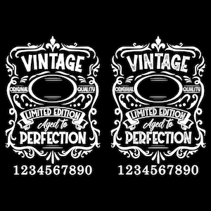 Birthday Vintage Svg | Aged to perfection svg | Limited edition Svg | Birthday premium quality t-shirt | Instant Download | Png Dxf Jpg Eps