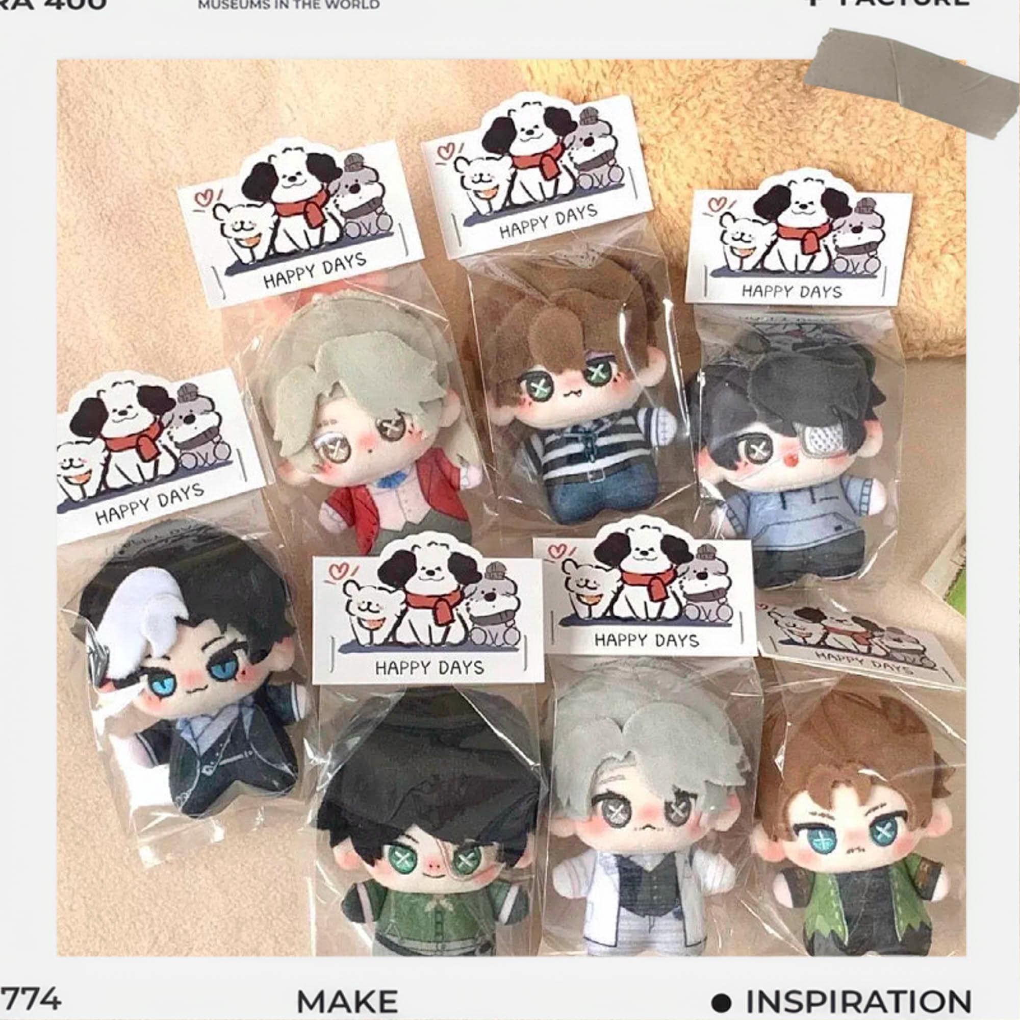 Subedar Gift Identity V Fan-made 10cm Cotton Dolls, Emma Woods,alice Deross,naib ...