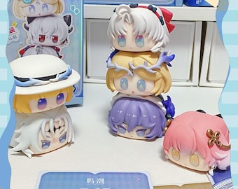 Wuthering Waves Dango Miniatures, WUWA, Shorekeeper, Camellya, Cartethyia, Carlotta, Changli merch
