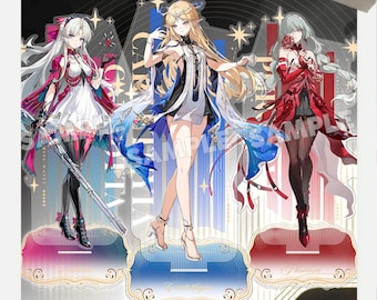Wuthering Waves Acrylic Stand, 6.3"  (16cm )Desktop Decor, Chisa, Gaberina, Iuno, Phrolova, Cartethyia, Gift for WuWa Players