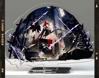 Wuthering Waves 16cm Acrylic Stand Collection, Desktop Decor Set, 27 Full Characters, Changli, Jinhsi Acrylic Display