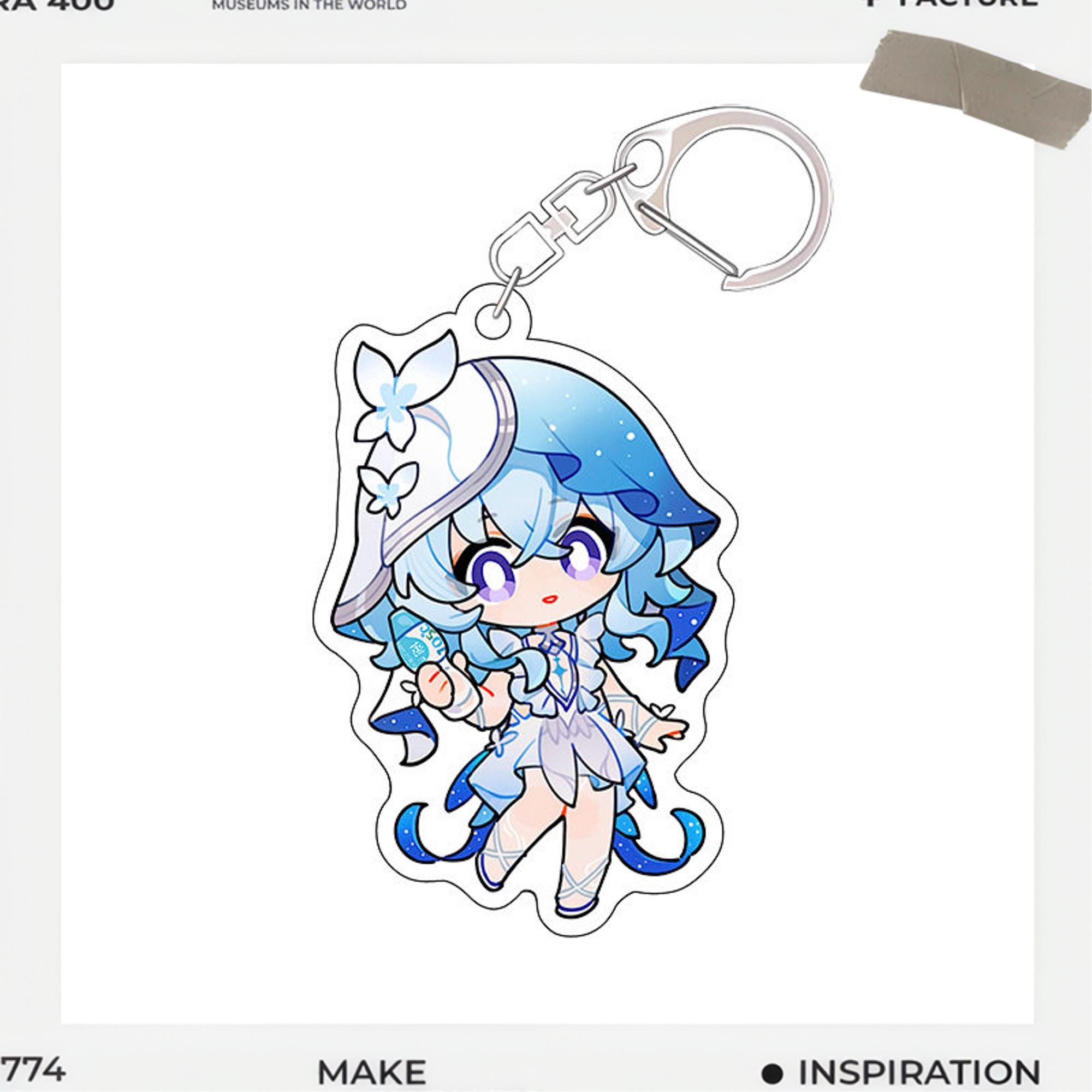 Shorekeeper Keychain Wuthering Waves 1st Anniversary Collab Keychain, the Shorekeeper ...