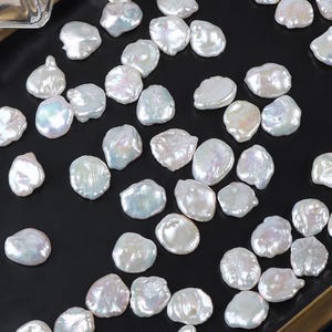 12-13 mm bloemblaadje parel losse kralen zaadloze gerecyclede kralen natuurlijke zoetwater barok DIY materiaal één prijs