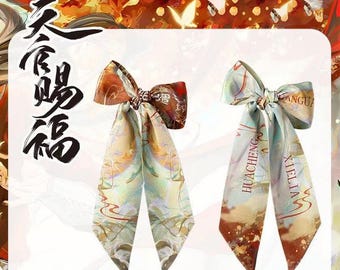 TGCF Inspired  Scrunchie 83cm Ita Bag Accessory Hua Cheng Xie Lian Hairband  Fan Merch Gift