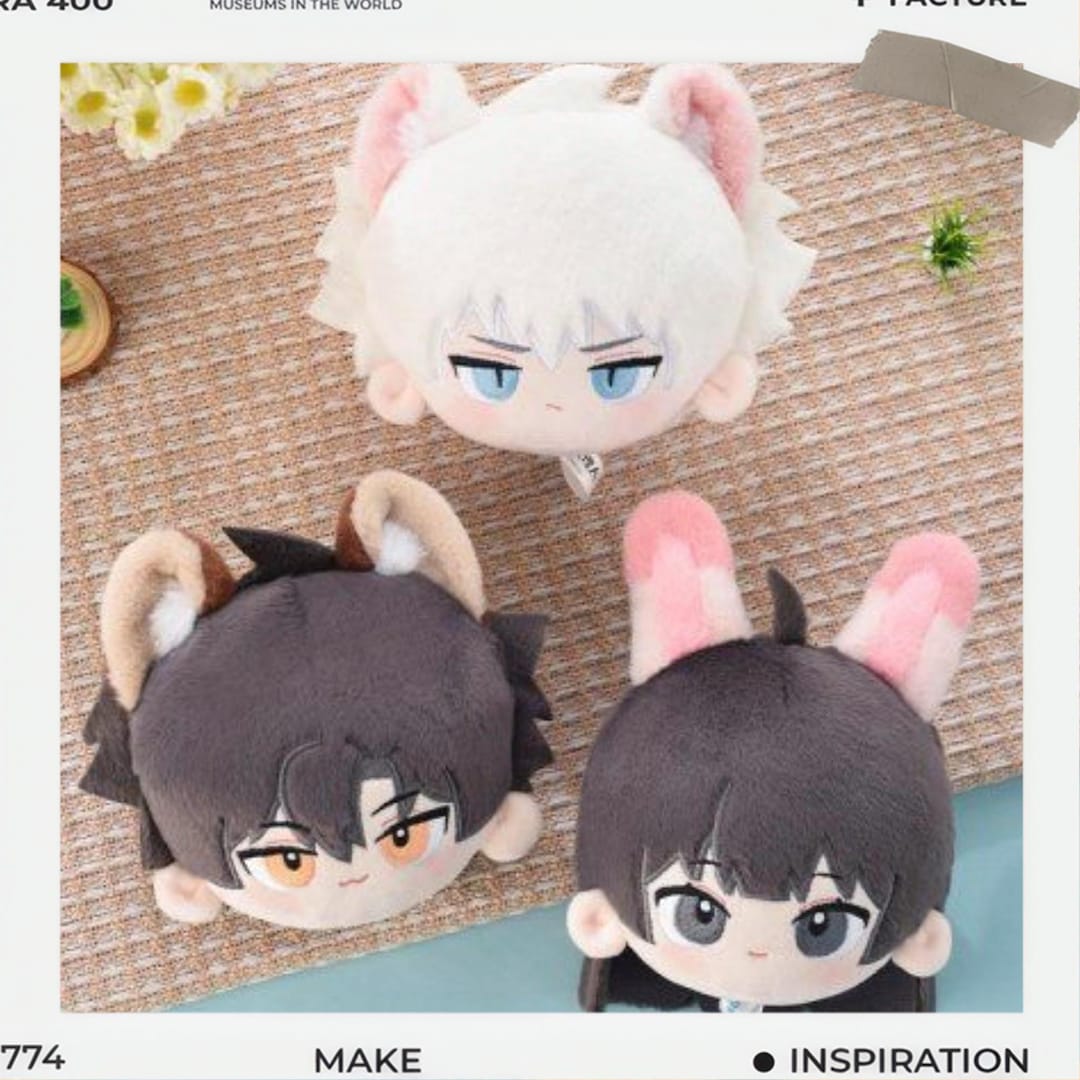 Link Click Plush Dango Cheng Xiaoshi Lu Guang Qiao Ling 10cm Keychain ...