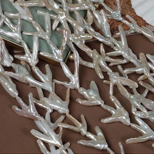 Originele ecologie pitloze natuurlijke zoetwater barok goud kippenpoten parel overdreven sterk licht speciaal gevormde DIY sieraden materiaal: