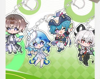 Wuthering Waves 1st Anniversary Collab Keychain, The Shorekeeper Xiangli Yao Zani Brant, Fan-Made Ita Bag Gift