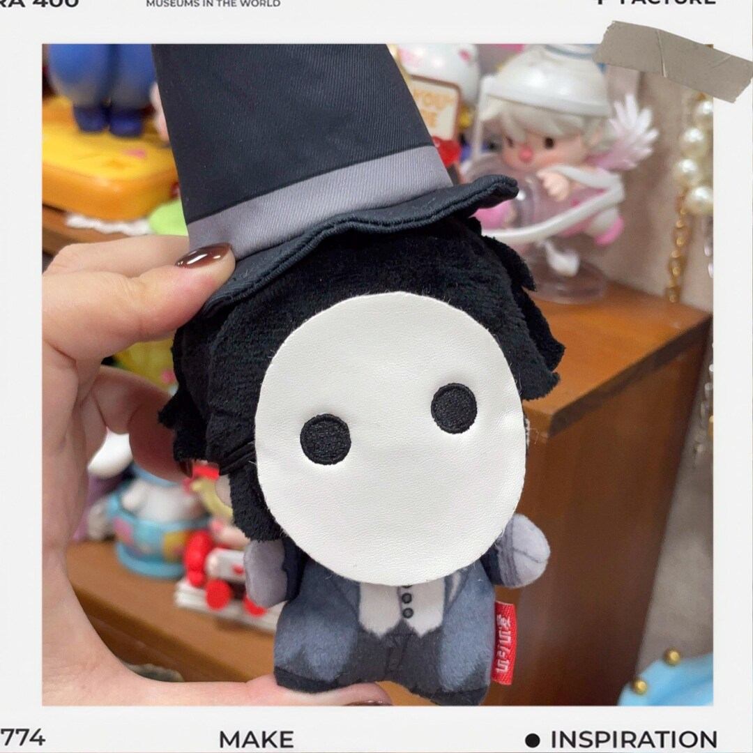 V Ripper Toy Identity V 10cm Ripper Jack Cotton Doll, Detachable Mask With Hat, Fan ...