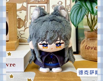 アークナイツ テキサス＆ラップランド フルーツぬいぐるみ、10cm