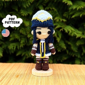 Crochet Caitlyn Pattern PDF Download Amigurumi Arcane