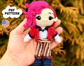 Padrão Crochê Vi PDF Baixar Amigurumi Arcano