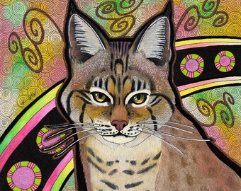 Bobcat Red Lynx - Original Art