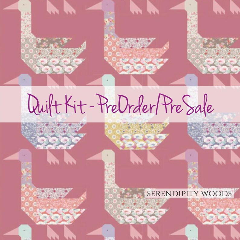 Tilda Swimming Geese QUILT KIT Preorder / Presale by Tone Etsy