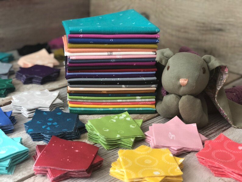Lucky Charms 25 pc Full Collection Bundle Quarter Half Yard One Yard Bundle by Ghazal Razavi FIGO Fabrics