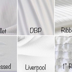 Textured Bullet Liverpool DBP Ribbed Knit Polyester Blend Stretch Printed Fabric By The Yard image 7
