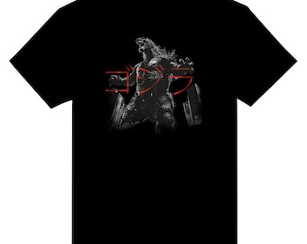 Godzilla Cyberpunk Neotokyo Japan 2 Heavyweight Unisex Crewneck T-shirt