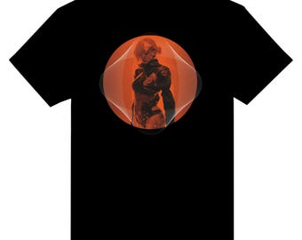 Anime Cyberpunk T-Shirt | Japan Manga Warrior Tee | Sci-Fi Streetwear | NeoTokyo Art Shirt