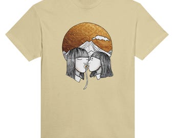 Country Girls Manga Japan 2 Heavyweight Unisex Crewneck T-shirt