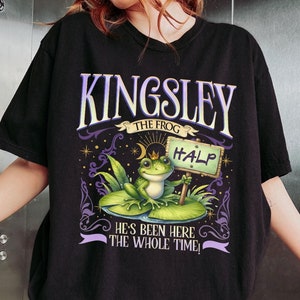 Villain Assistant Shirt For Fan, Kingsley the Frog Halp Sweatshirt, Villain Lover Tee, Funny Gift For Romantasy Book Lover