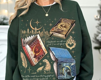 Crescent City Fans Sweatshirt, Lunathion Light It Up Crewneck, SJM Inspired T Shirt, Gift For Book Lover