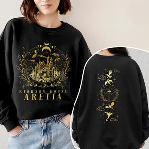 Xaden Riorson House Sweatshirt, Xaddy TShirt, Dragon Rider 2-Sided Shirt, Fourth Wing Fan Merch, Onyx Storm Merch, Romantasy Bookish Gifts